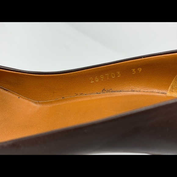 Gucci Leather Platform Pumps Heels Size 8.5 - Picture 7 of 8